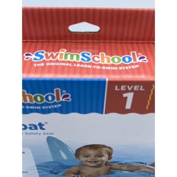 Swim School Baby Boat Level 1 Sharkie Glitter 32 Inch 6-18 Months Learn Swimming - Picture 9 of 16